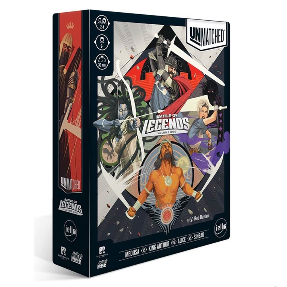 Iello Unmatched: Battle Of Legends - Volume 1 (EN) - Brettspiele Iel1755