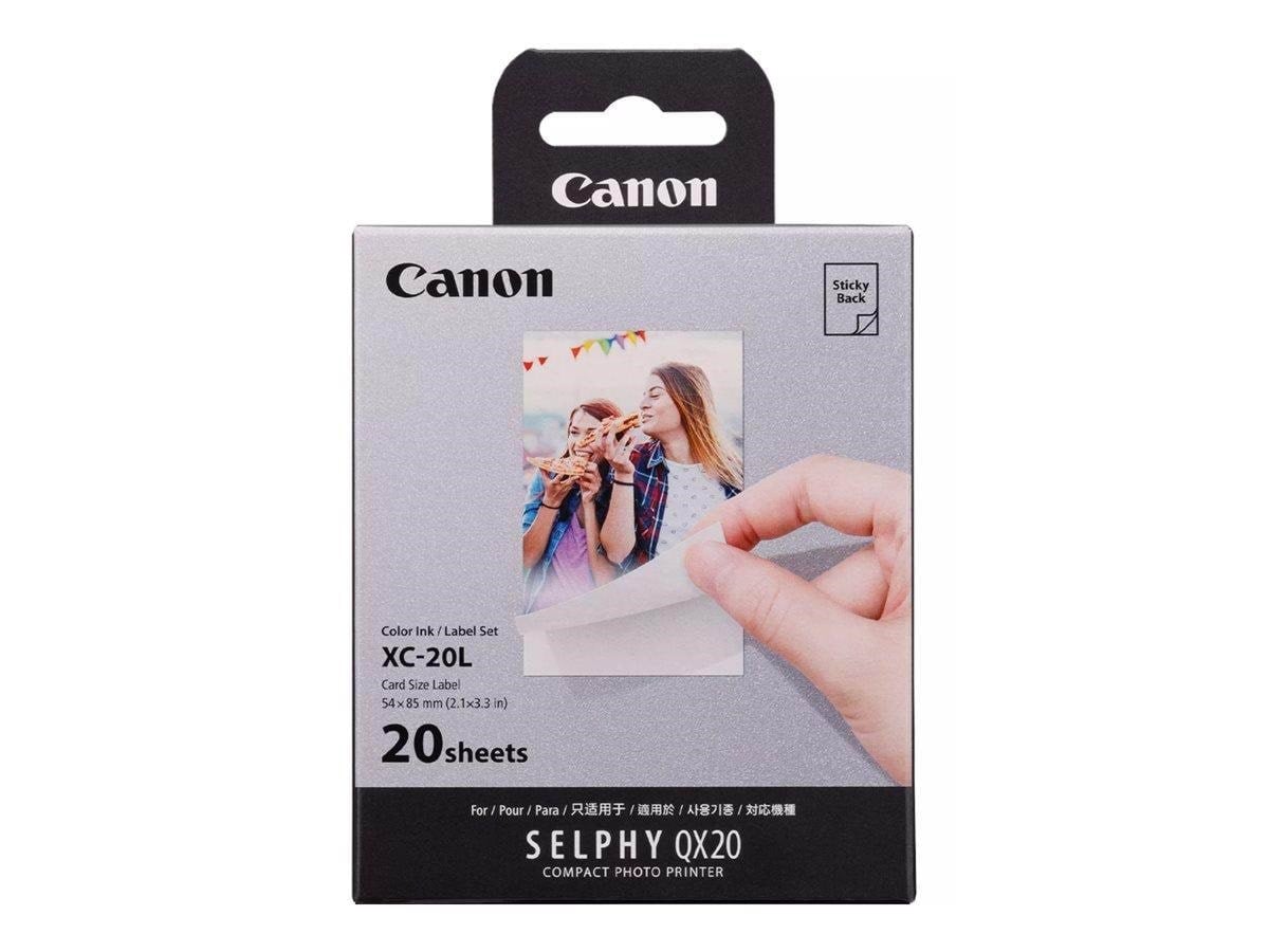 Canon Color Ink / Label Set (Xc-20l) - Papier Fotopapier Und Etiketten