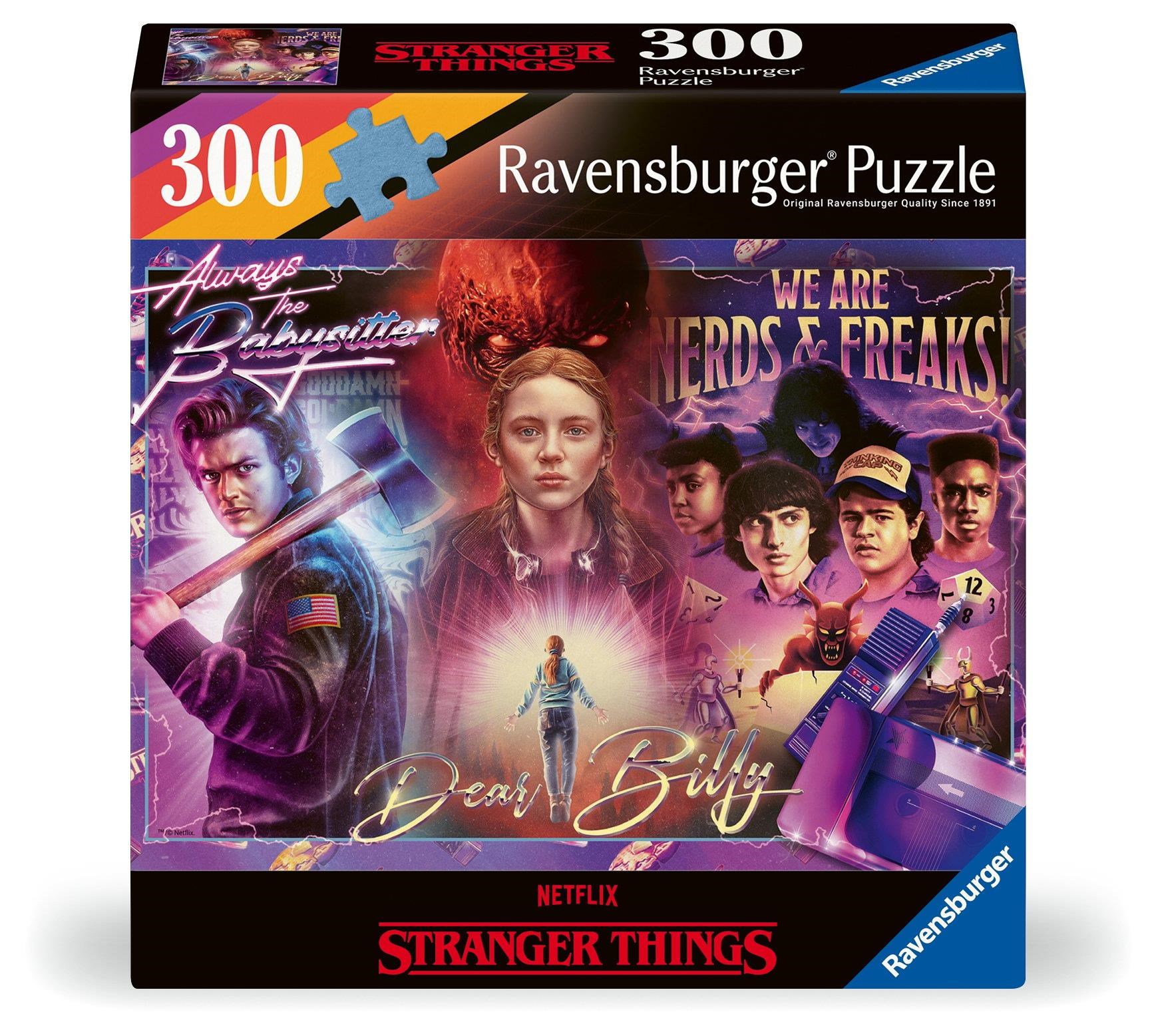 Ravensburger Stranger Things 300p Ad - Puzzle