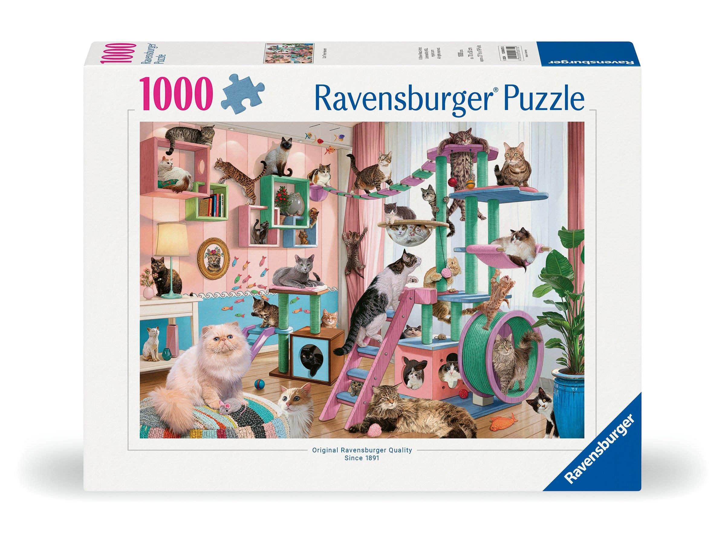 Ravensburger Cat Tree Heaven (1000) - Puzzle 12000875