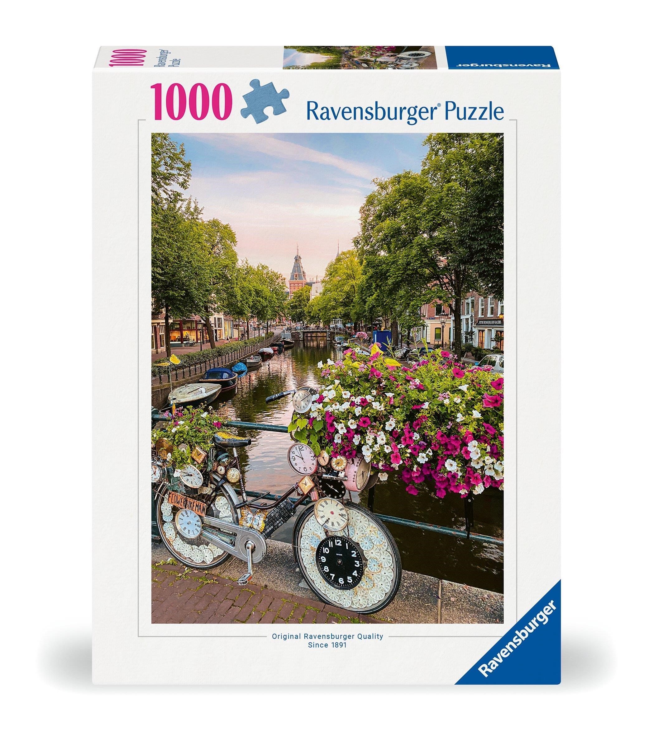 Ravensburger Bicycle Amsterdam 1000p - Puzzle 12000780
