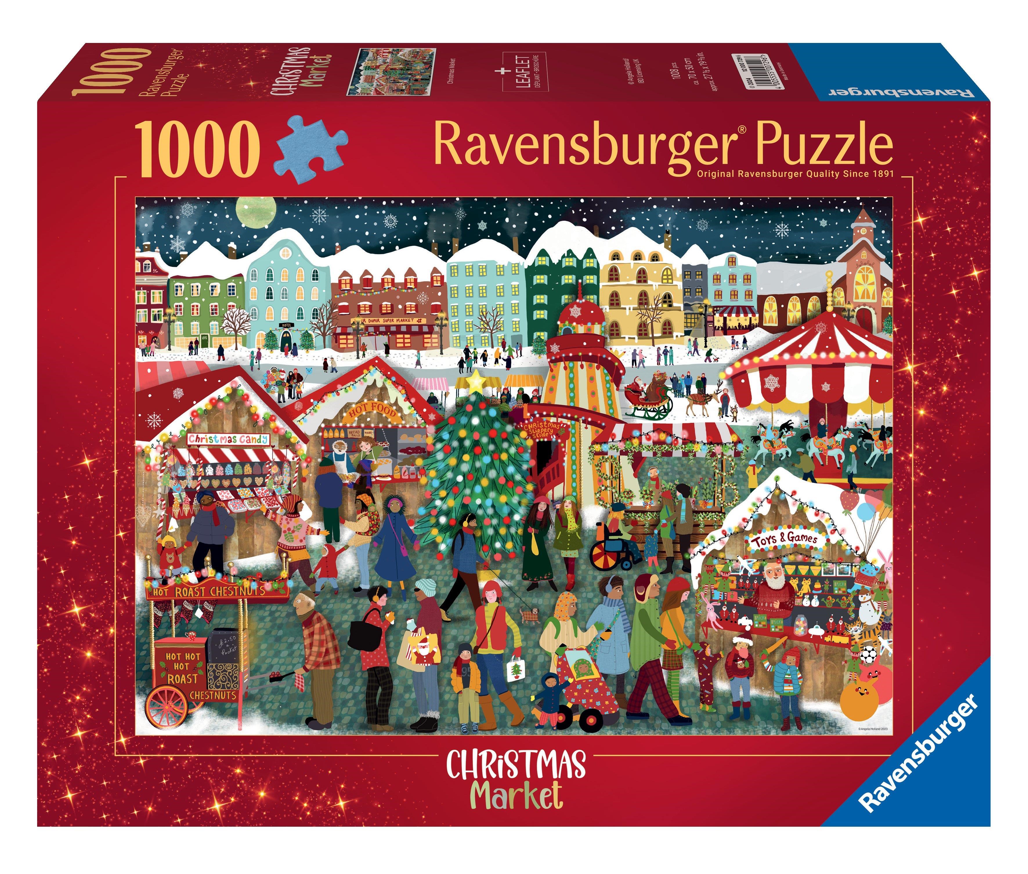 Ravensburger Christmas Market 1000p - Puzzle