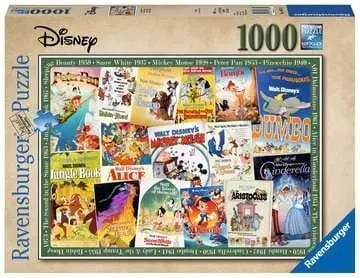Ravensburger Disney Vintage Movie Posters (1000) - Puzzle 12000689