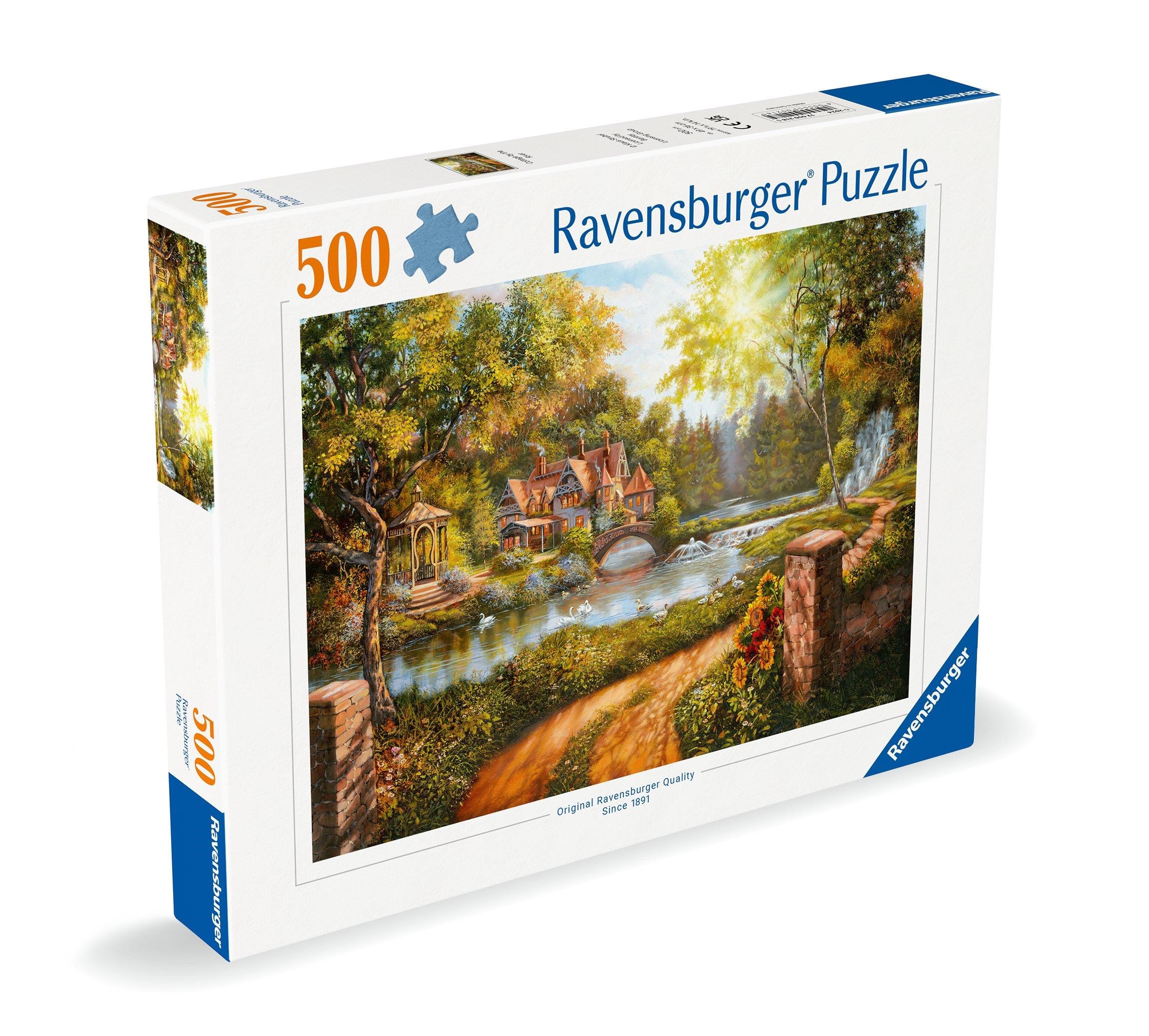 Ravensburger Cottage By The River 500p - Puzzle