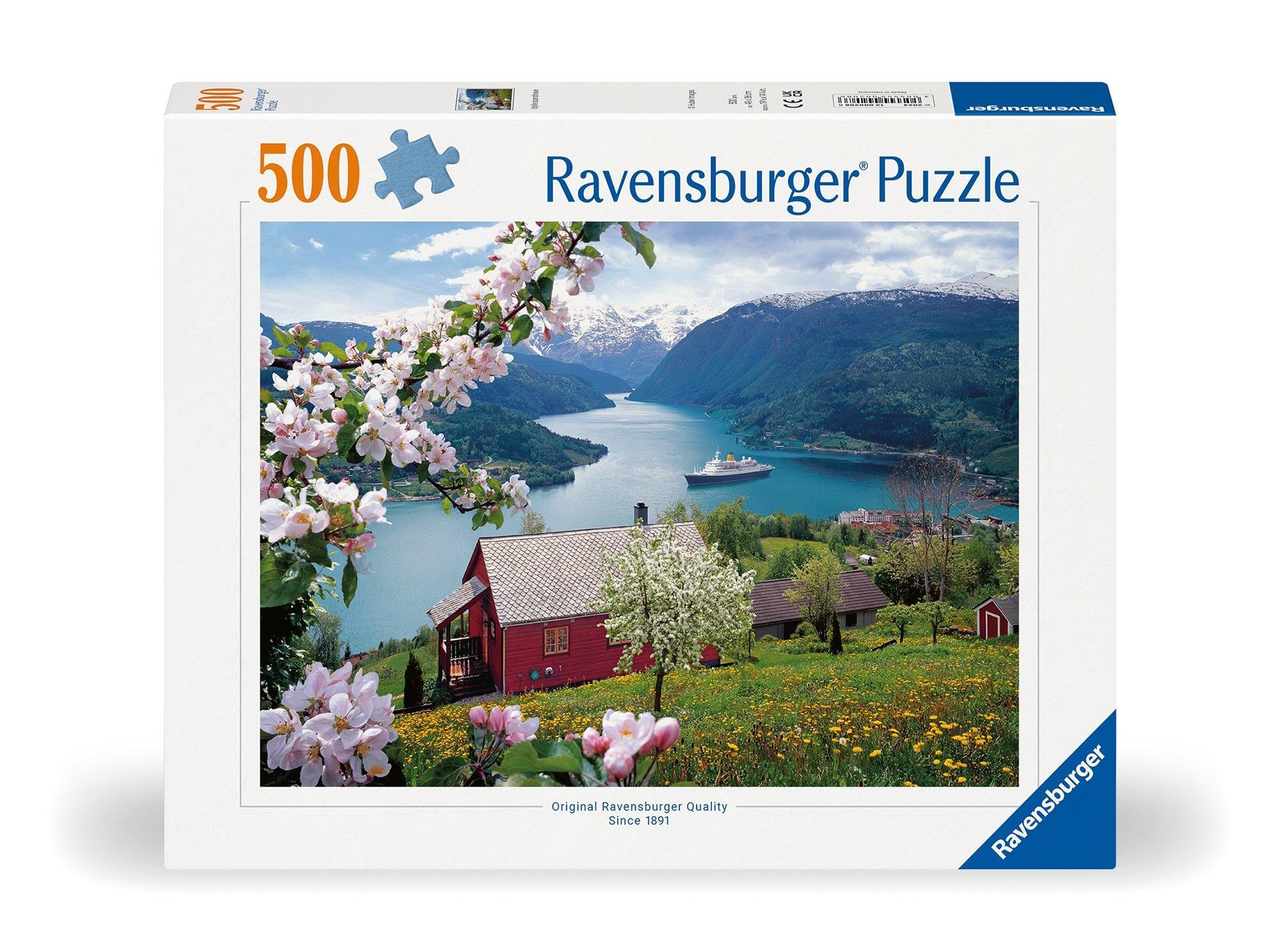 Ravensburger Scandinavian Landscape 500p - Puzzle 12000208