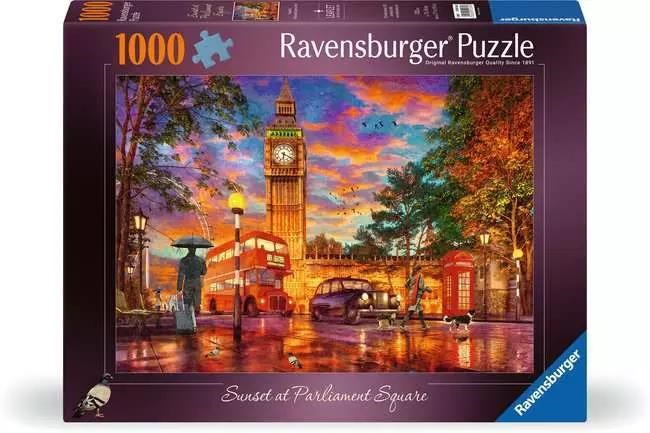 Ravensburger Sunset At Parliament Square 1000p - Puzzle 12000184