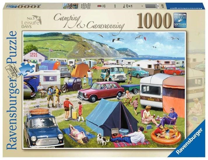 Ravensburger Camping & Caravanning 1000p - Puzzle