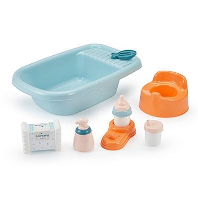 Ecoiffier Doll Bath With Accessories - Puppen Zubehoer