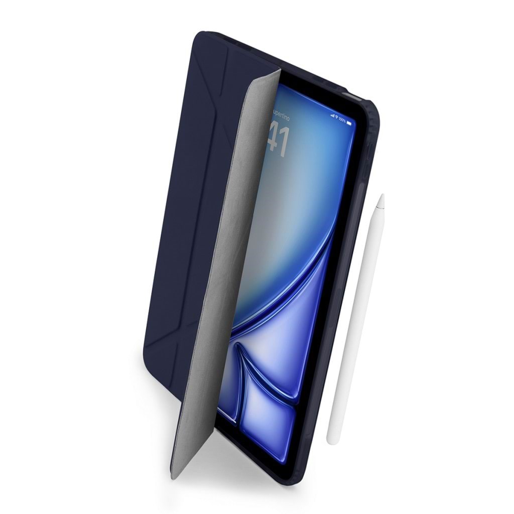 Pipetto Origami No1 Original Case - Dark Blue - Ipad Air 10.9" (2022/2020)/11" 2024/2025/2026 - Tablets Cover Case