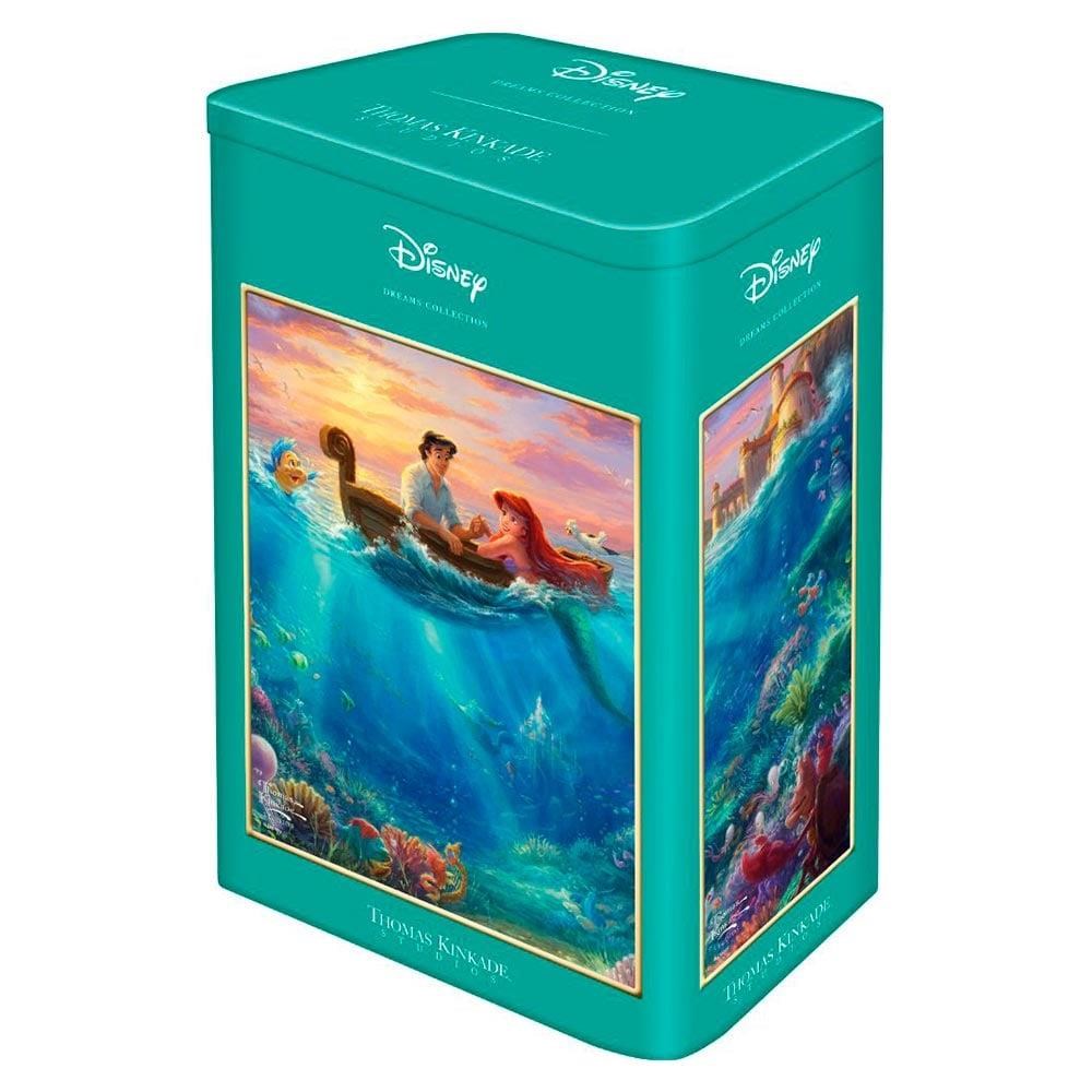 Schmidt Puzzle Tin - Thomas Kinkade: Disney - Arielle (500 Pieces) 2D Puzzles Sch9927