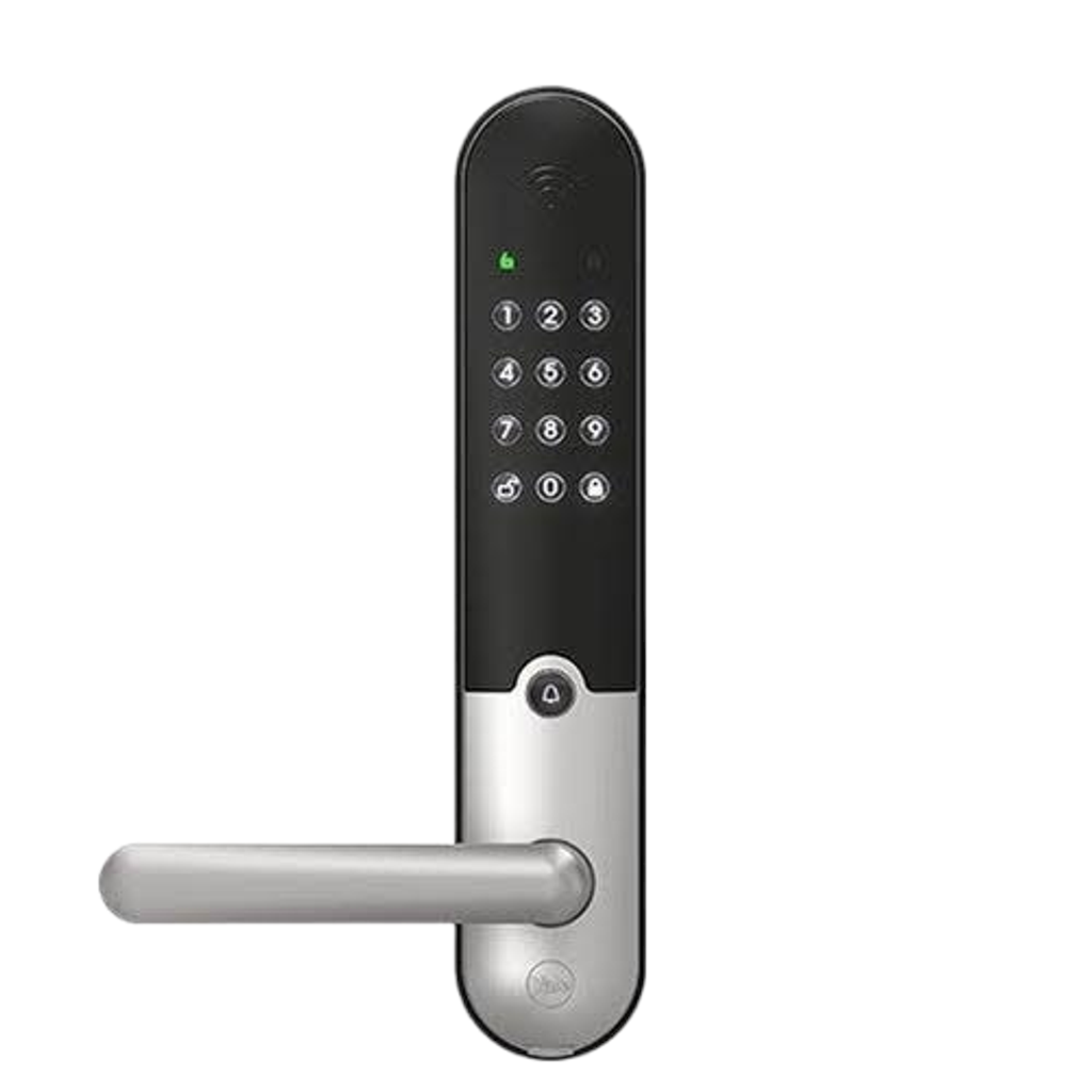 Yale Doorman L3s Flex - Skandivanisk Version - Brush Steel - Without Connect Wi-fi Bridge - Smart Home 707281100004
