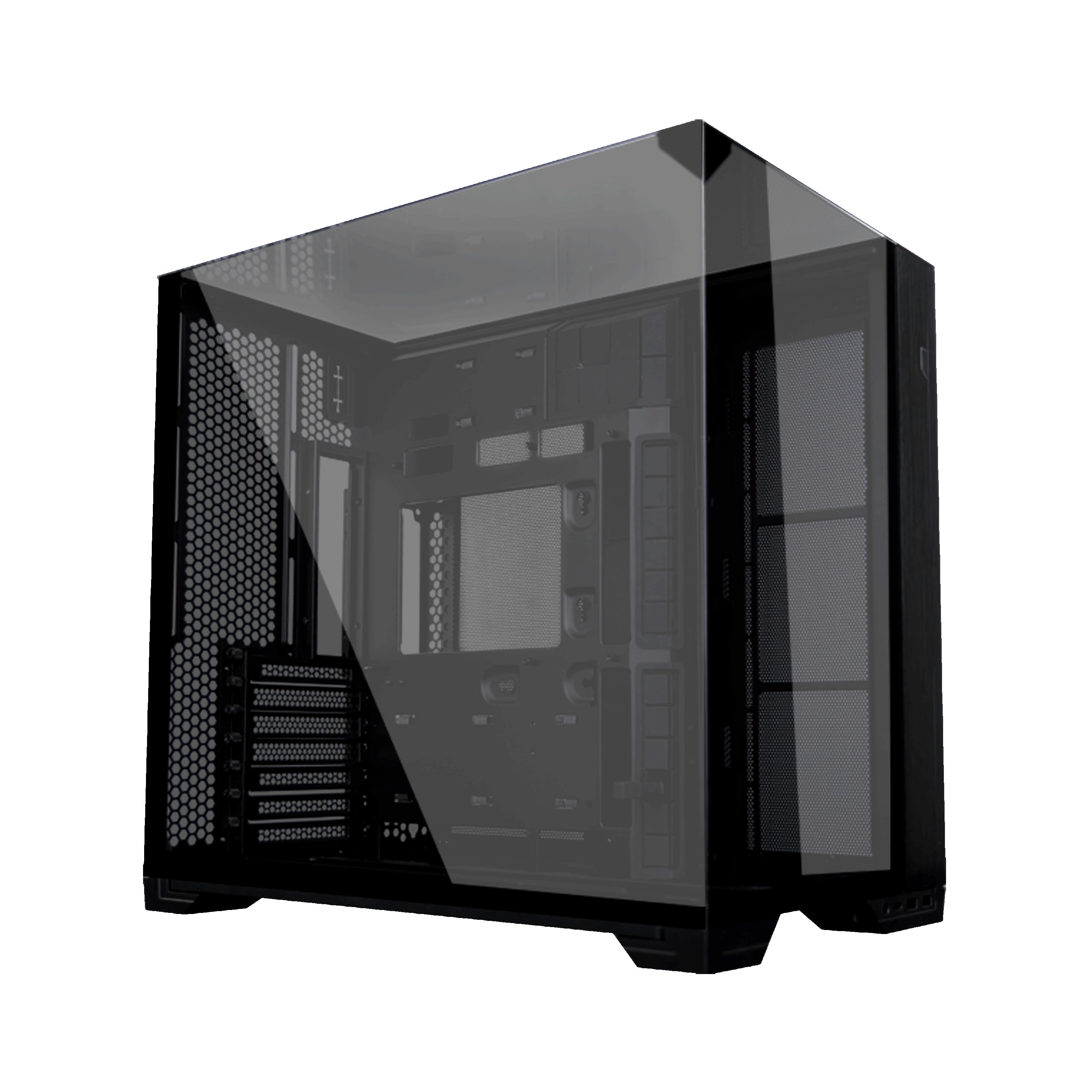 Lian Li O11 Vision Compact Black - Gehäuse - Miditower - Schwarz - Gehaeuse