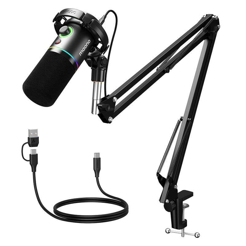 Maono Dynamic Microphone Pd200xs (Black) - Mikrofone