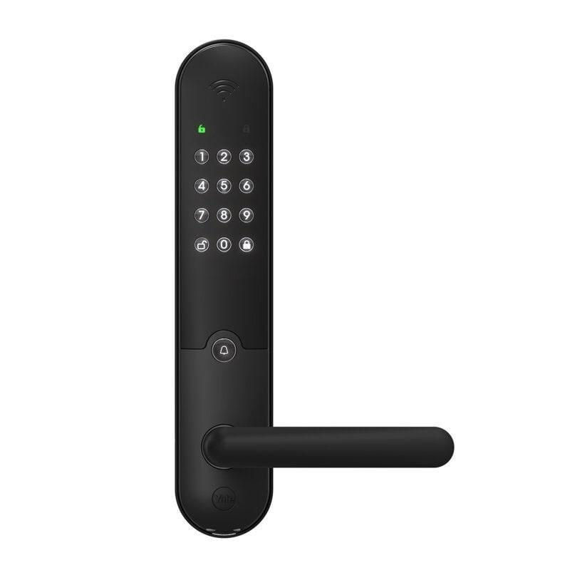 Yale Doorman L3s Flex - Skandivanisk Version - Black - Without Connect Wi-fi Bridge - Smart Home