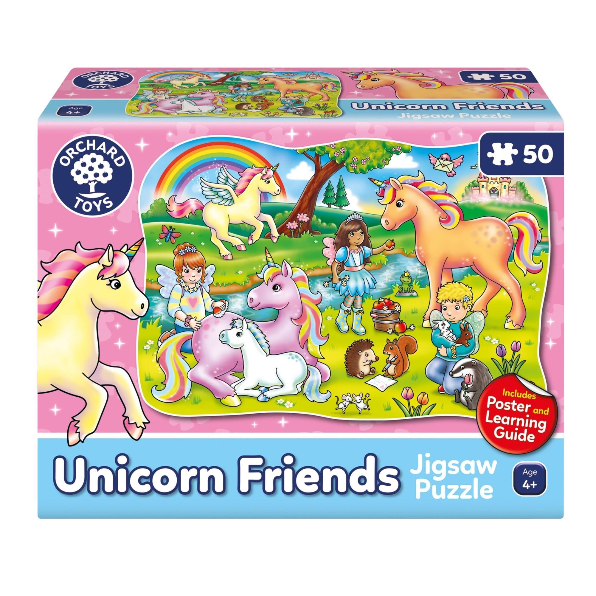 Orchard Unicorn Friends - Puzzle (50 Pcs) 2D Puzzles