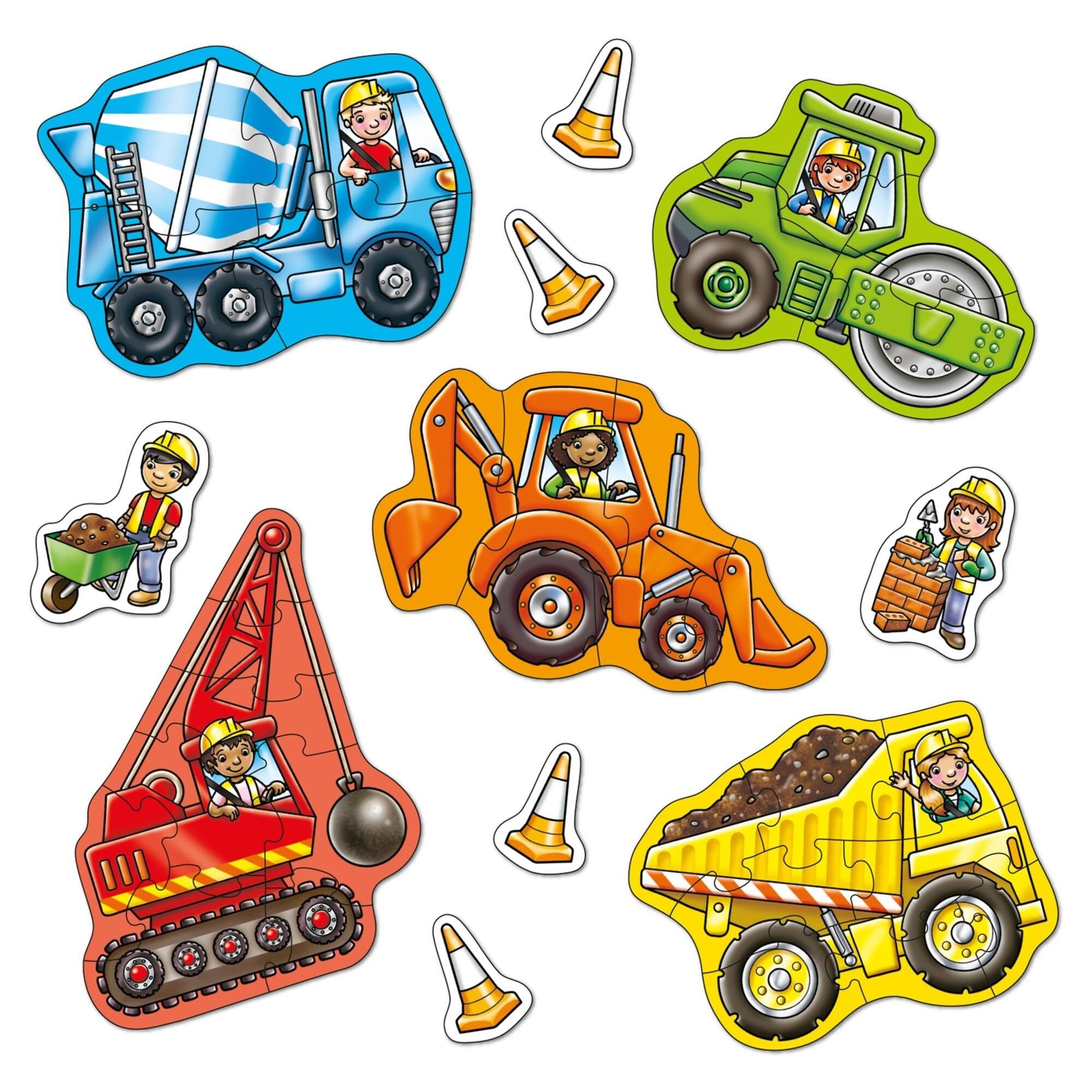 Orchard Big Wheels - Puzzle Set 2D Puzzles