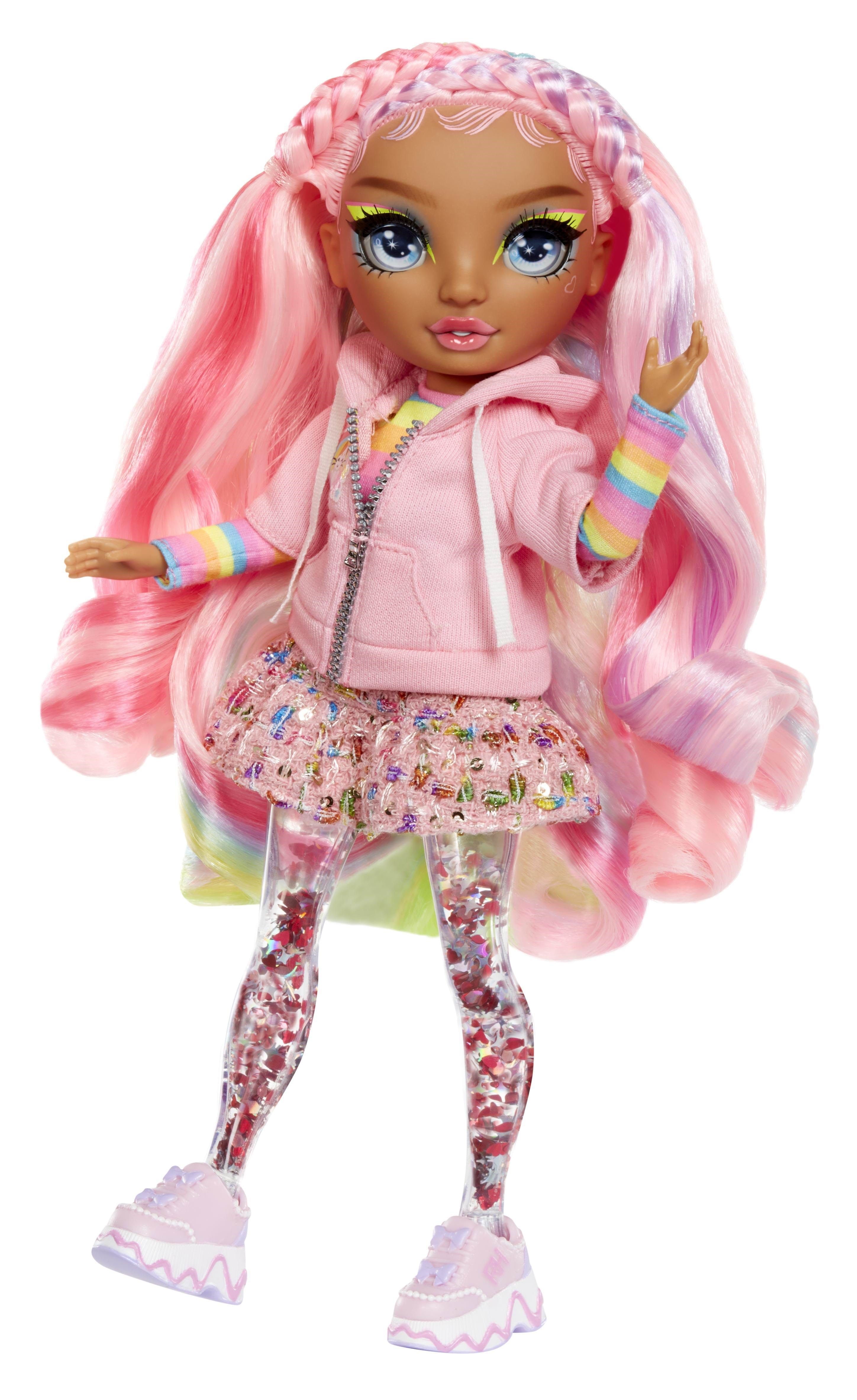 Rainbow High Sparkle & Shine Fashion Dolls- Rosetta (Pink) - Dolls Accessories 427780