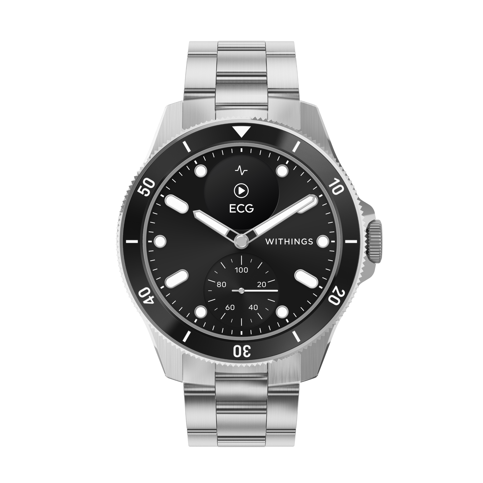 Withings Scanwatch Nova 42mm Black - Smartwatches Pulsuhren Sportuhren Schrittzaehler Hwa10-model 9-all-int
