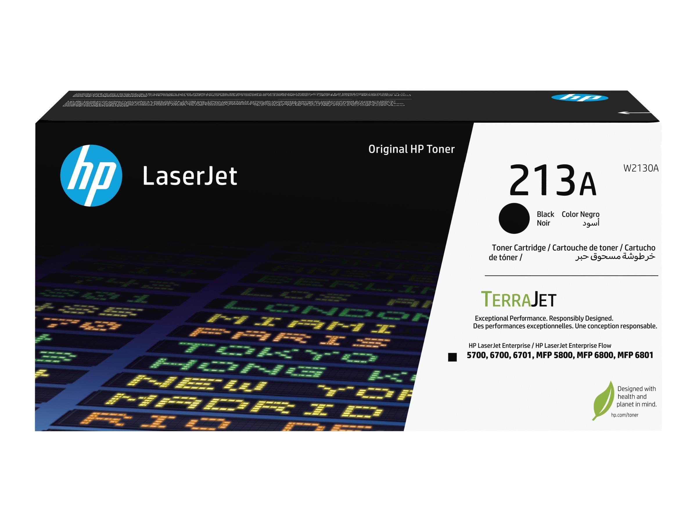 HP 213a / W2130a Black Toner - Druckerzubehoer Tinte Toner Schwarz