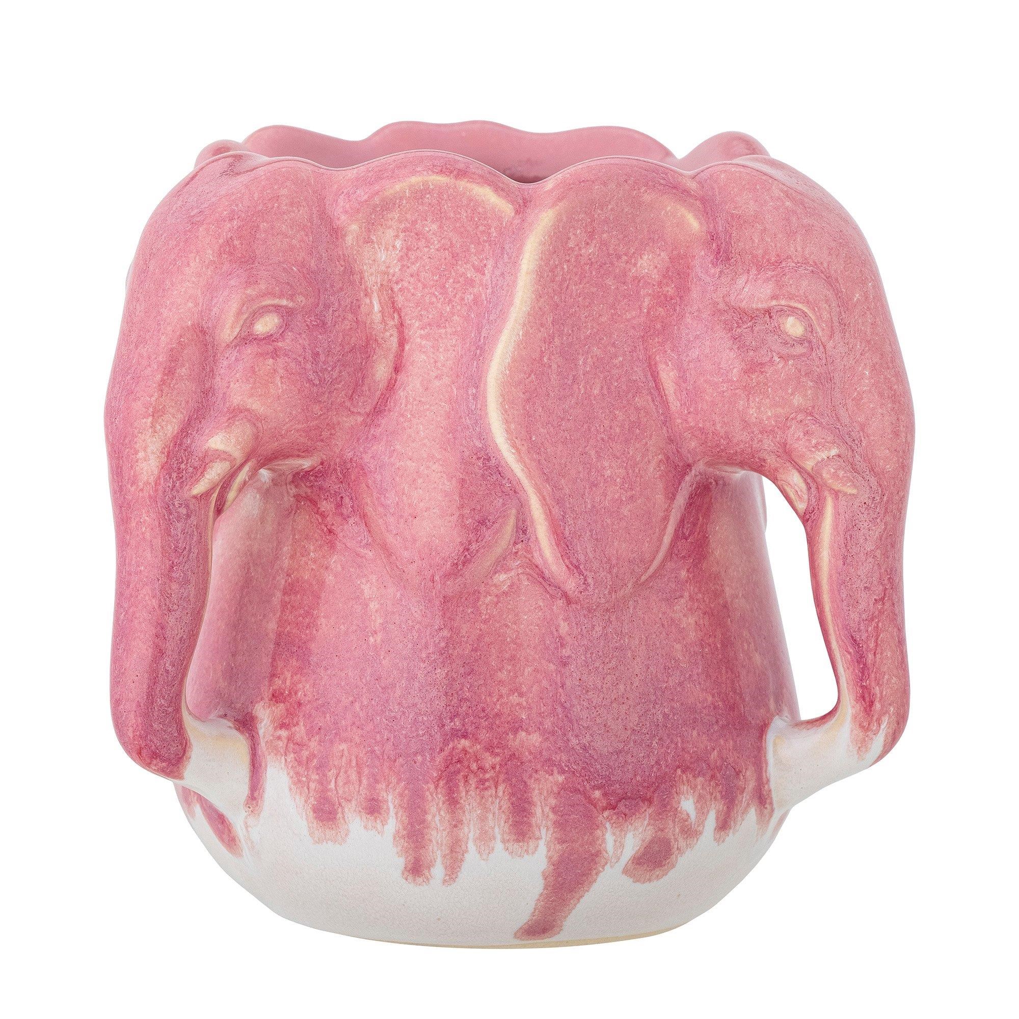 Bloomingville - Pontus Vase - Pink - Stoneware - Einrichtung