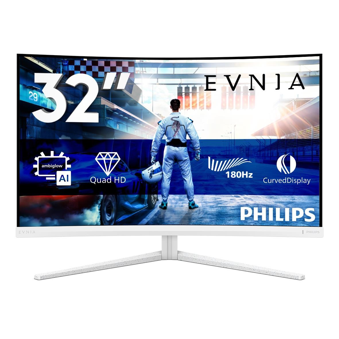 32" Philips Evnia 5000 32m2c5501 - 2560x1440 (Qhd) - 180hz - VA - Bildschirm