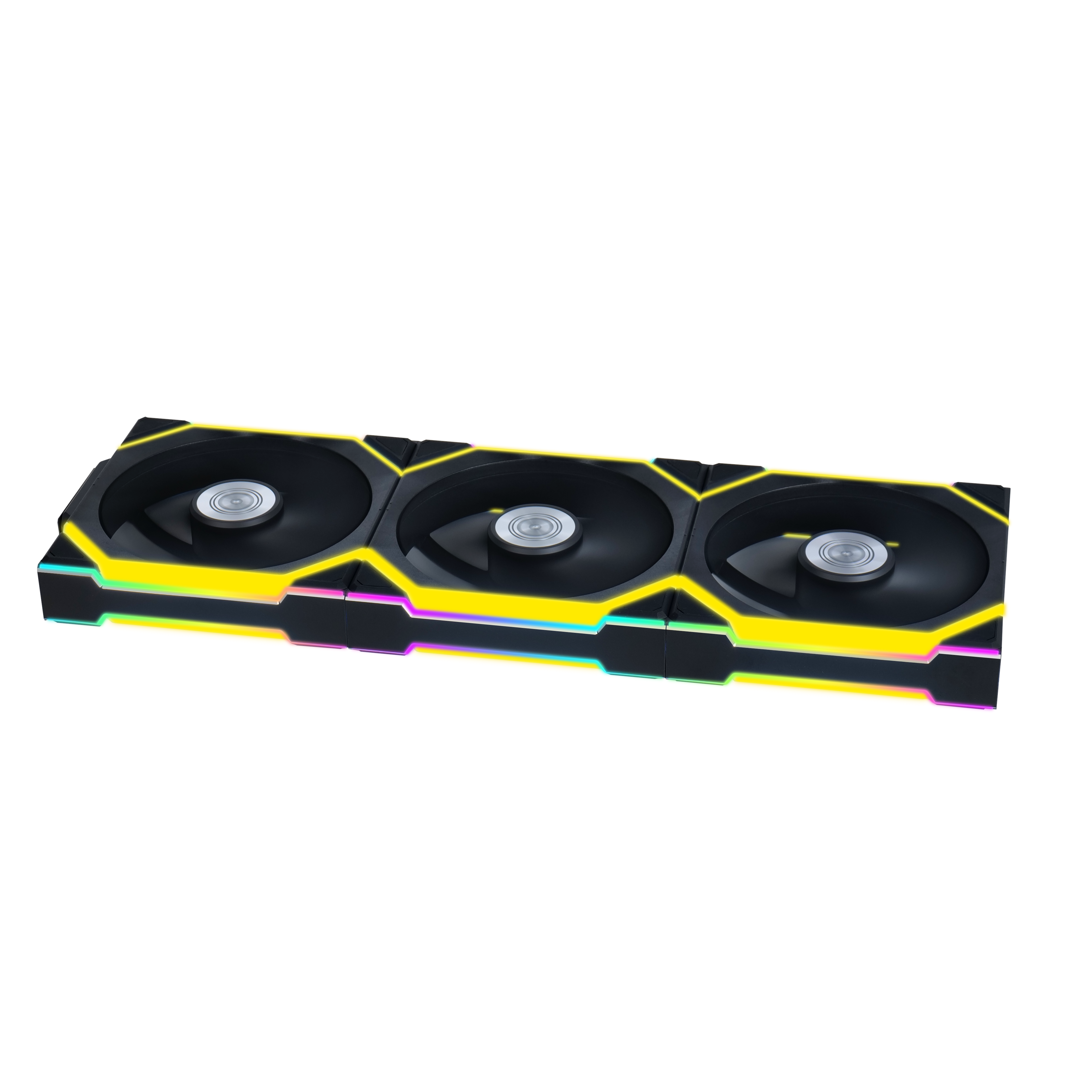 Lian Li Uni Fan SL Wireless Reverse (3-pack) - Gehäuselüfter - 120mm - Schwarz Mit Rgb Led - 29 Dba - Gehaeuseluefter