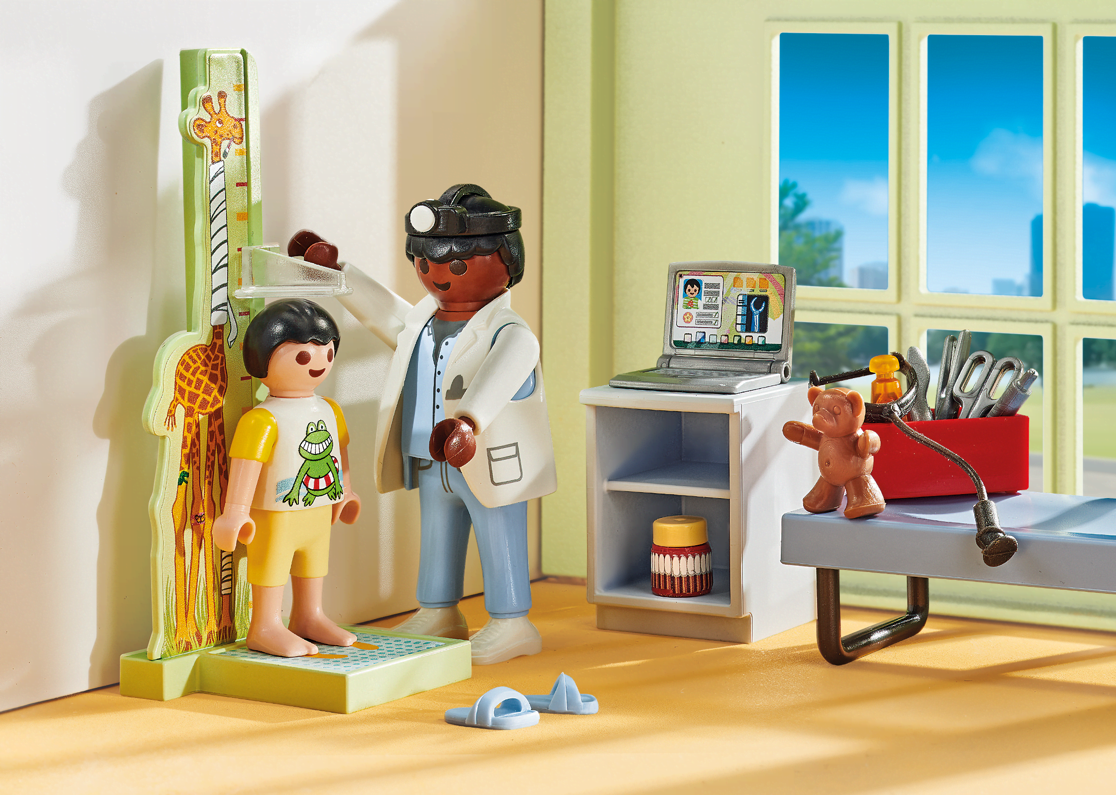 Playmobil City Action - Kinderarzt Mit Teddybär