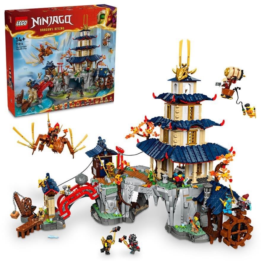 Lego Ninjago 71814 Turnier-tempelstadt