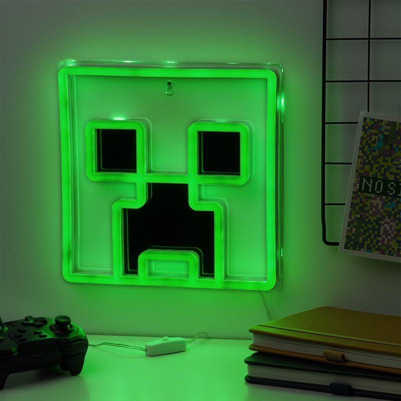 Paladone - Creeper Wall Mountable Led Neon Light - Lampe - Merchandise