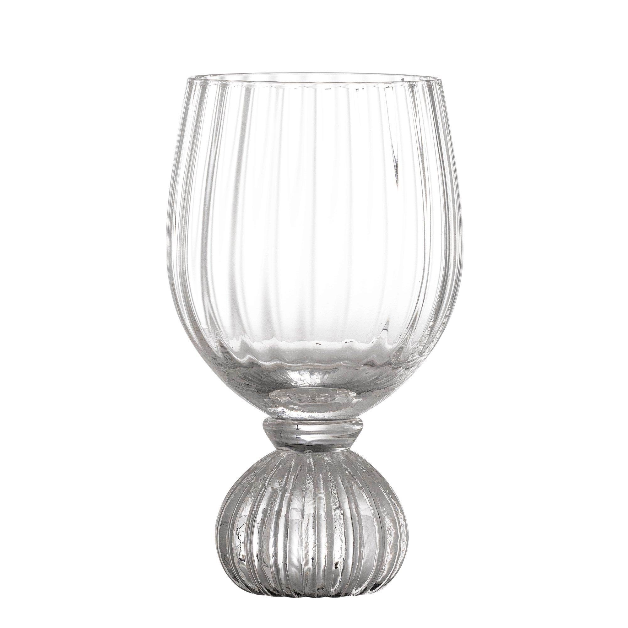 Bloomingville - Taurin Wine Glass - Clear - Tischgedeck 82060802