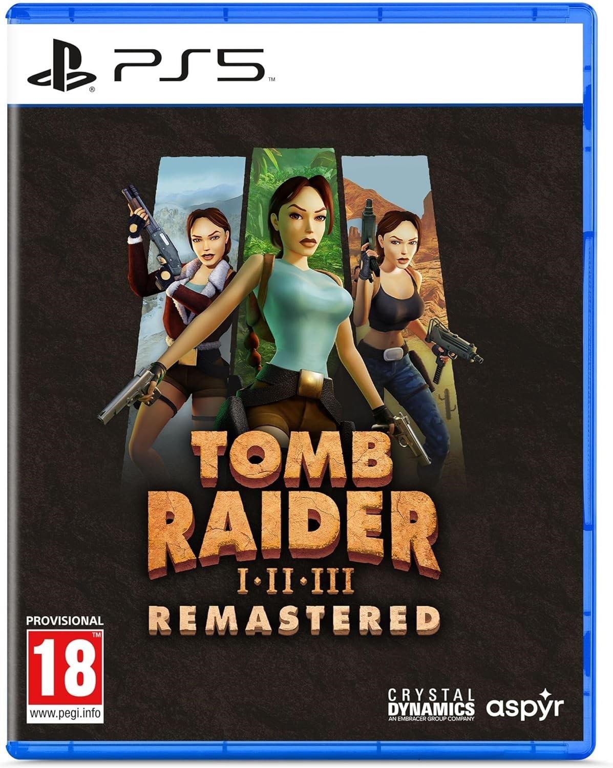 Tomb Raider I-iii Remastered - Sony Playstation 5 - Action/abenteuer - Pegi 16 - Spiele 5056635609588