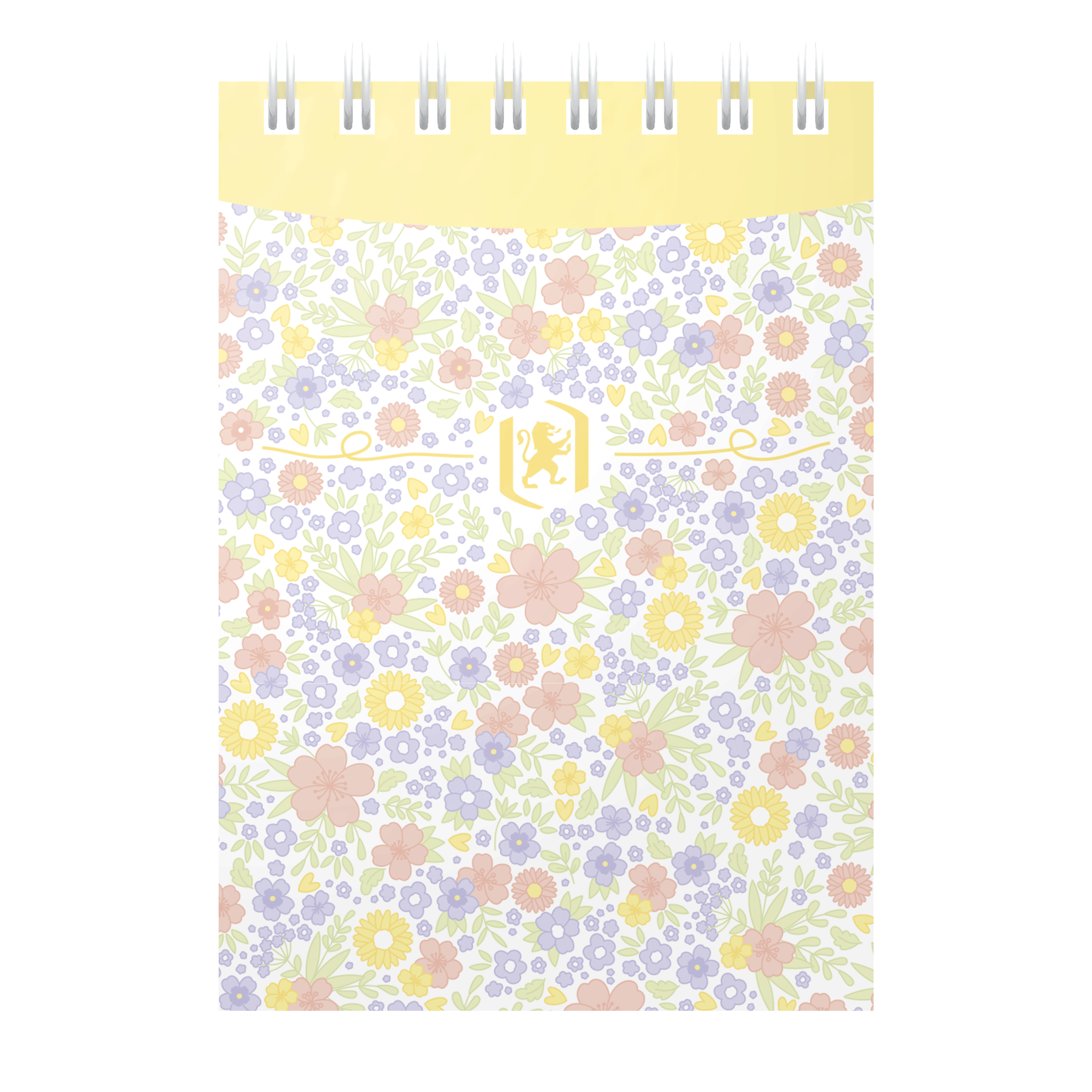 Oxford Floral Notizblock A7, Kopfspiralbindung, 70 Blatt, Liniert, Sortierte Farben - Bloecke Formulare Und Notizbuecher 400186589