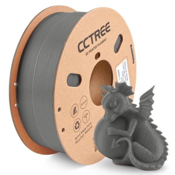Cctree Pla Basic 1.75 mm 1 Kg - Grey - Filament 3D Drucker Grau Acbplagy