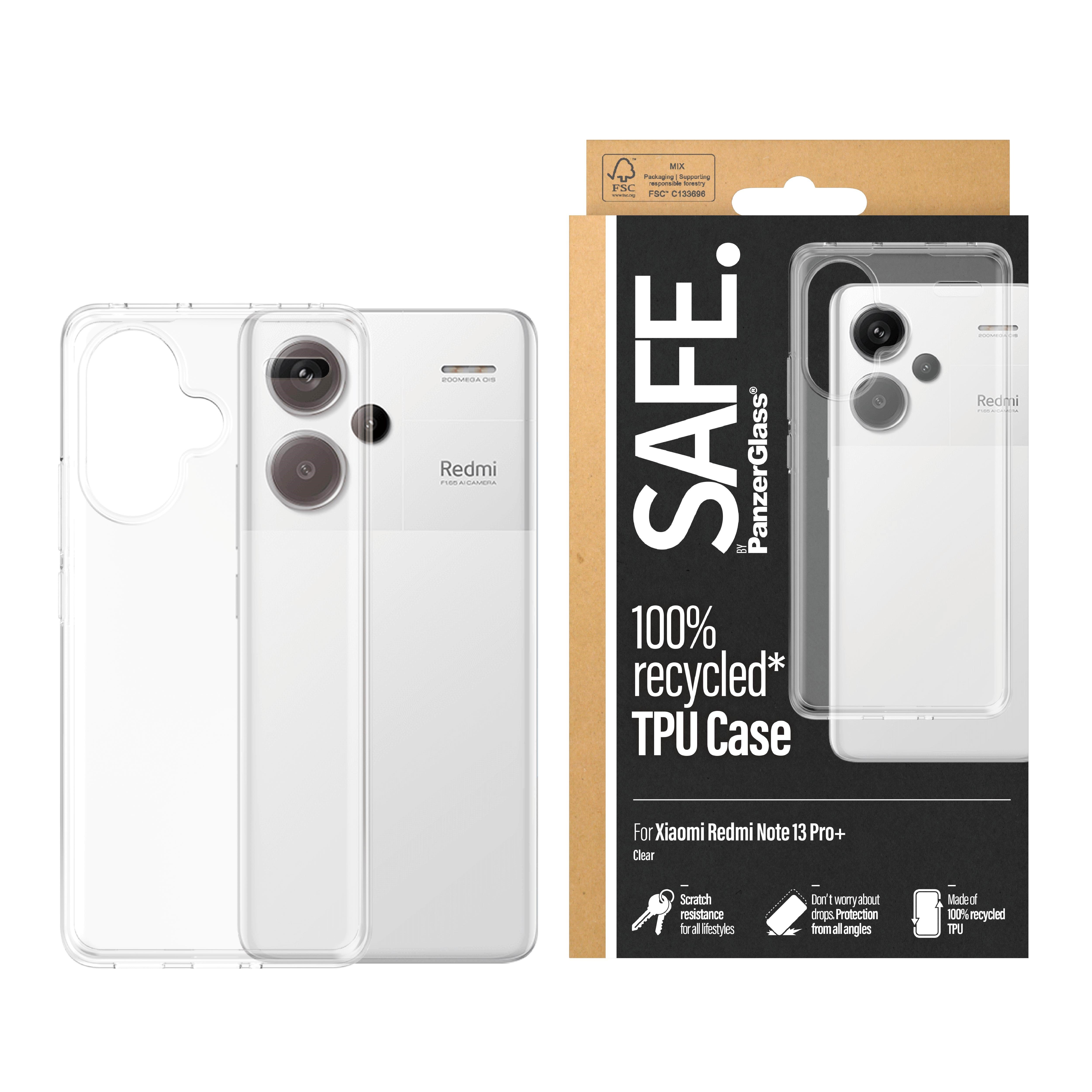Safe by Panzerglass Tpu Case For Xiaomi Redmi Note 13 Pro+ - Handys Cover Cases Safe95714