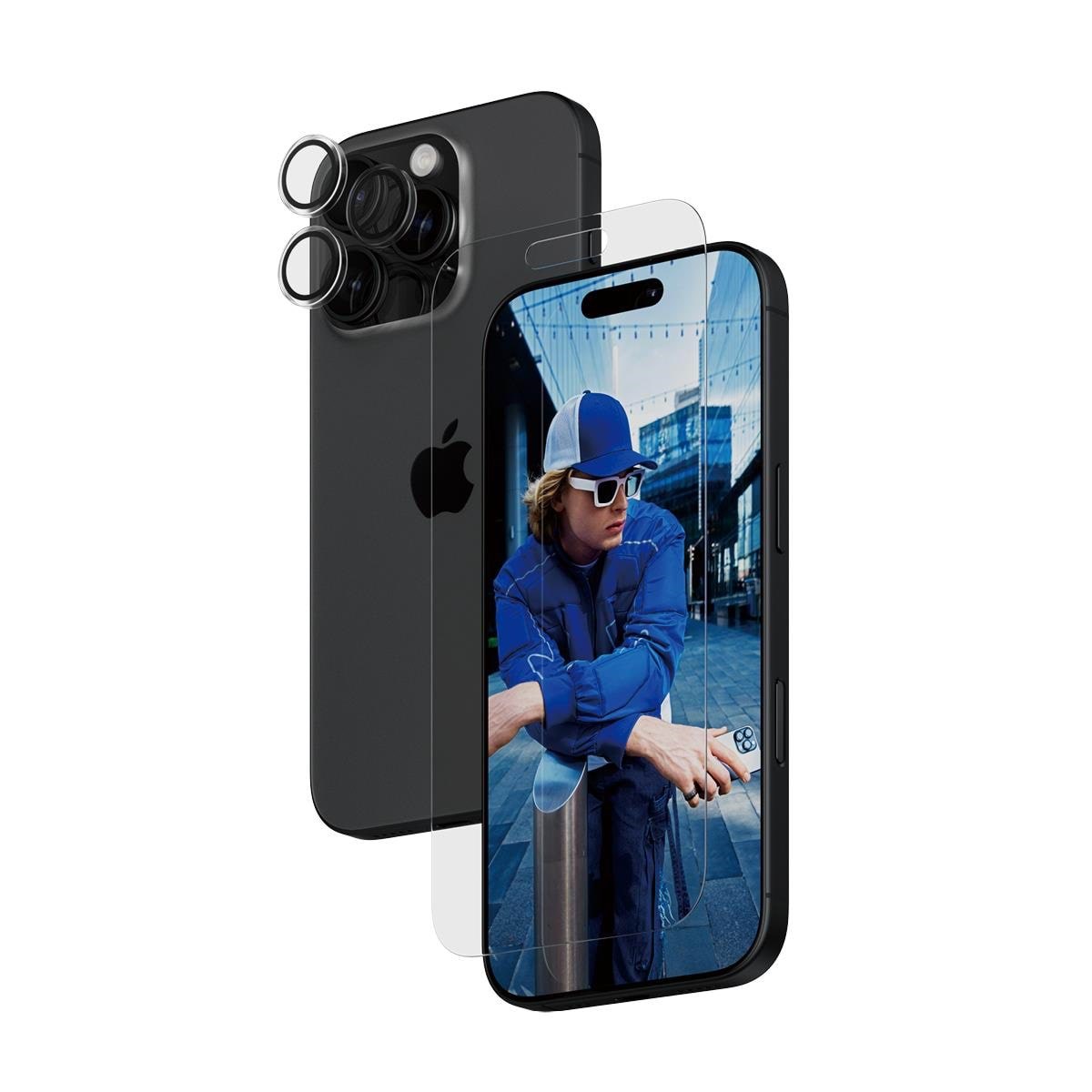 Panzerglass 2-in-1 Bundle Iphone 16 Pro - Handys Schutzfolie