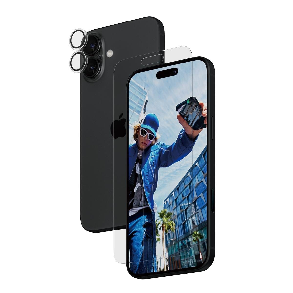 Panzerglass 2-in-1 Bundle Iphone 16 Plus - Handys Schutzfolie