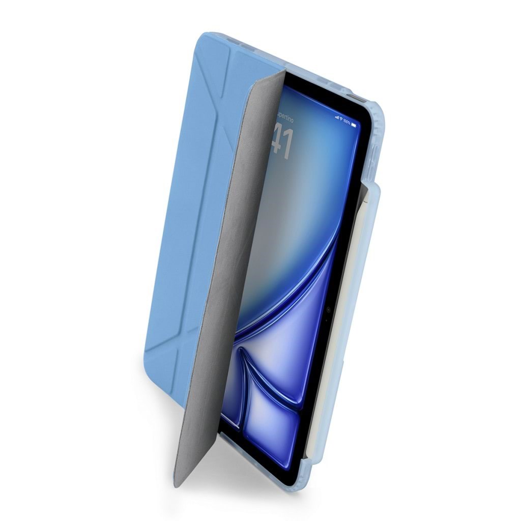 Pipetto Ipad Air 13" Origami No3 Pencil Case - Light Blue - Tablets Cover Case P053-54-ae