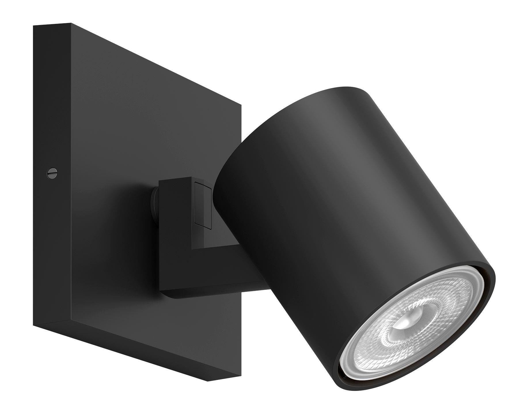 Philips Runner Single Spot Black 1x20w 230v - Lampen 929003204701