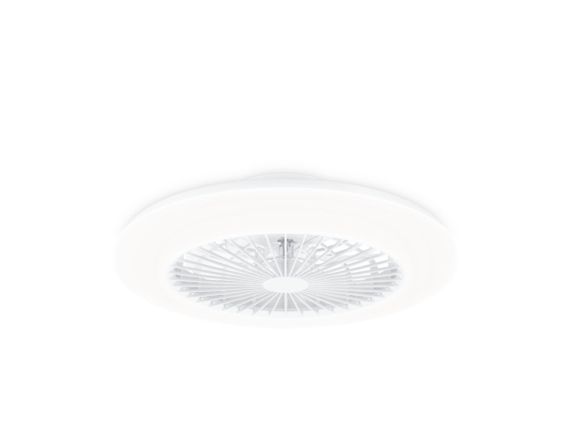 Philips Amigo Ceiling Lamp With Fan 42+20w 2700/4400/6500k White - Lampen 929003352601