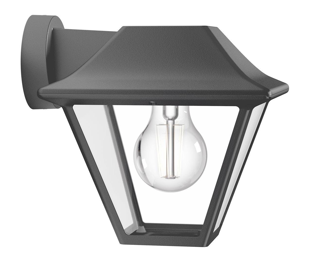 Philips Alpenglow Wall Anthracite 1x60w HV - Lampen