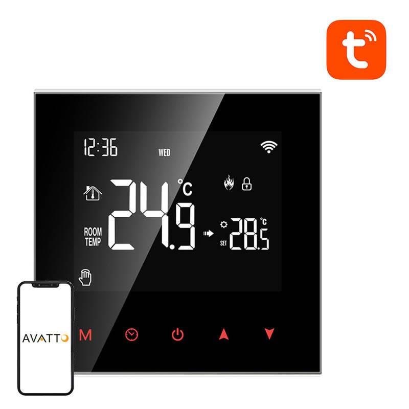 Avatto Zwt100 3A Zigbee Tuya Smart Dhw Boiler Thermostat - Smart Home Zwt100-bh-3a