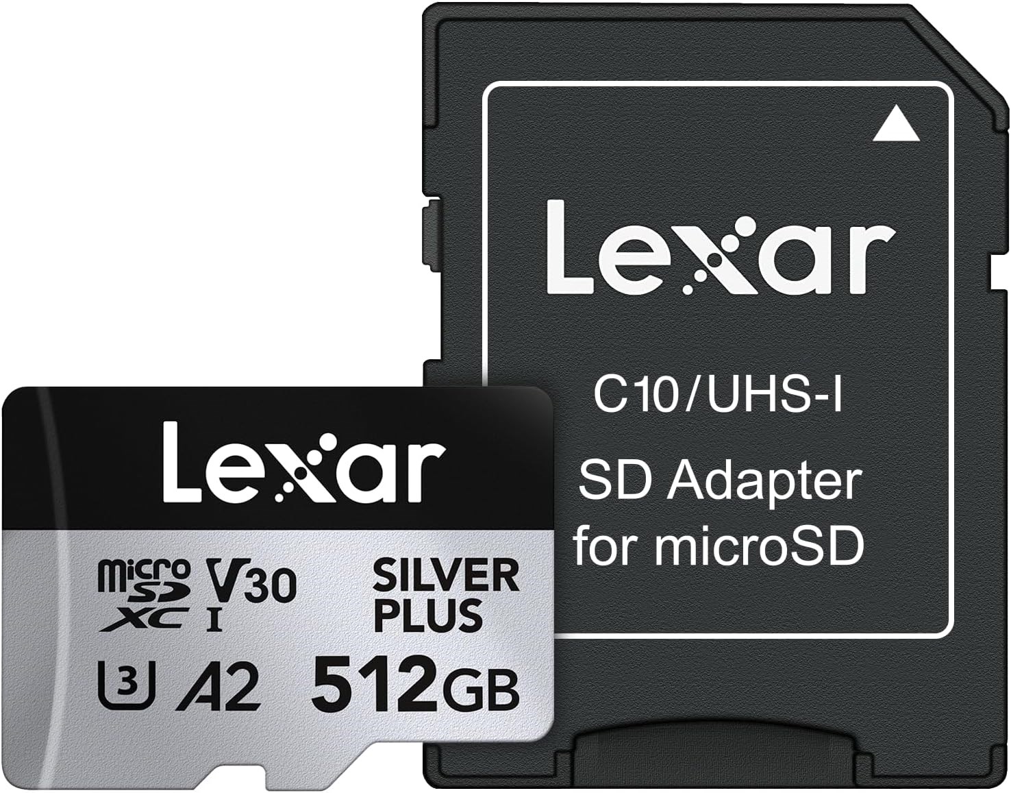 Lexar Professional Silver Plus Microsd/sd - 205mb/s - 512gb - Speicherkarten