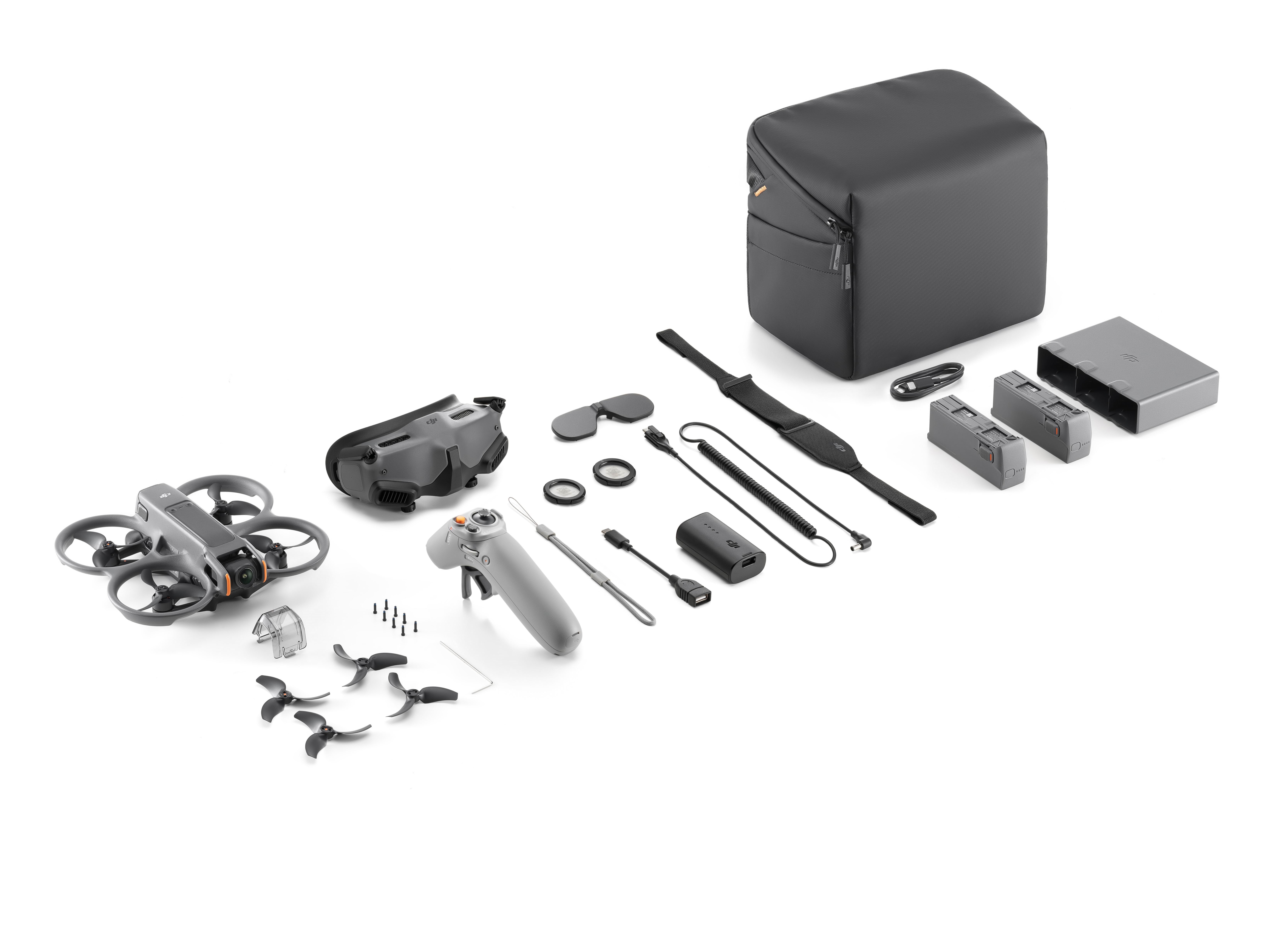 Dji - Avata 2 Pro-view Combo + Googles 2 & RC Motion 2 - 377 g - C1 - Drohnen