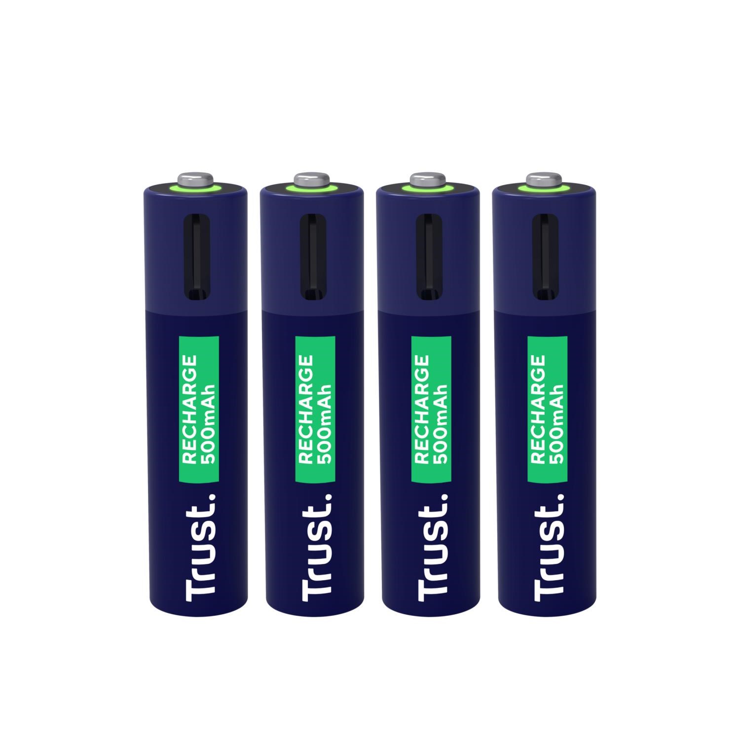 Trust 4 x Aaa Usb-c Rechargeable - Batterien Und Akkus