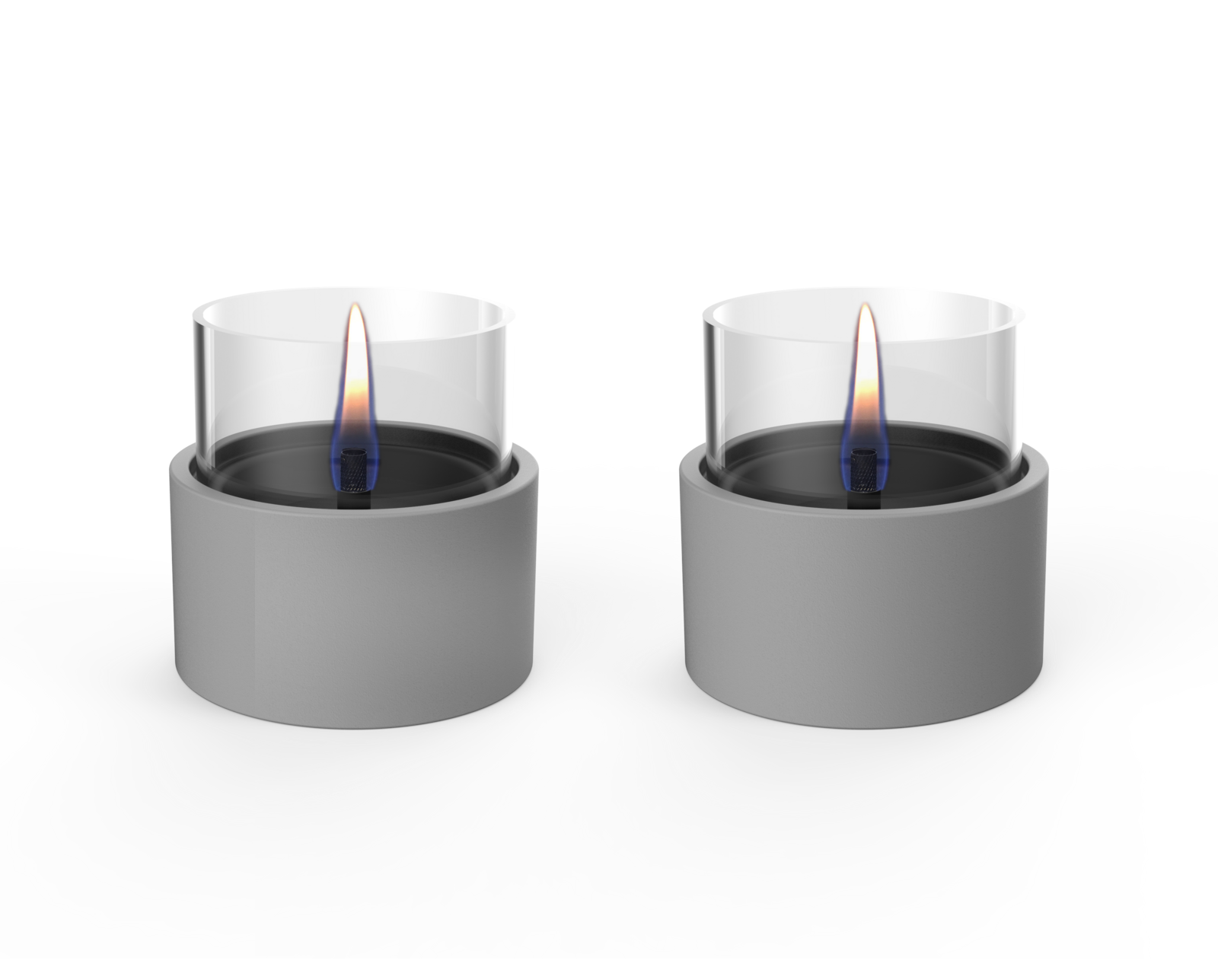 Tenderflame Breeze 10 2-pack Grey Ceramic - Einrichtung