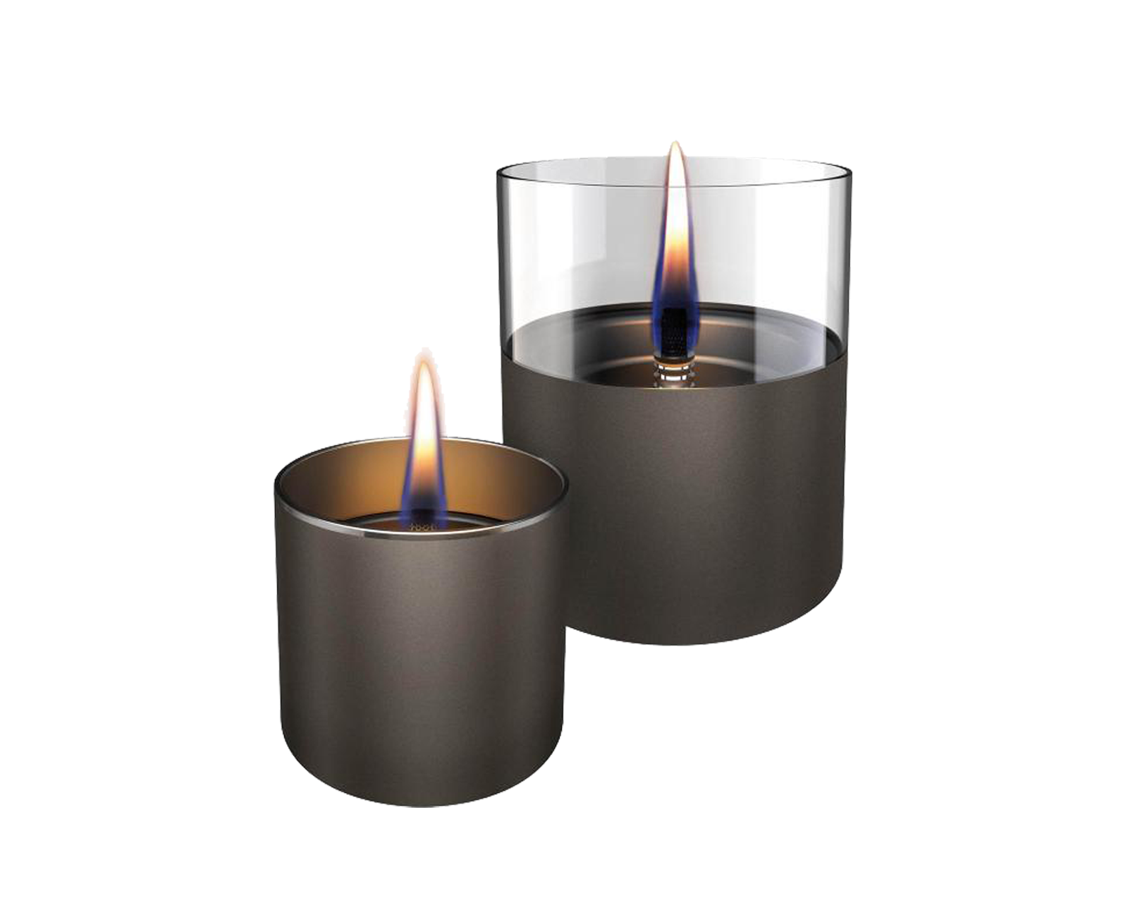 Tenderflame Lilly 8/10 Giftset Gun Metal Glass - Einrichtung Tf-600340