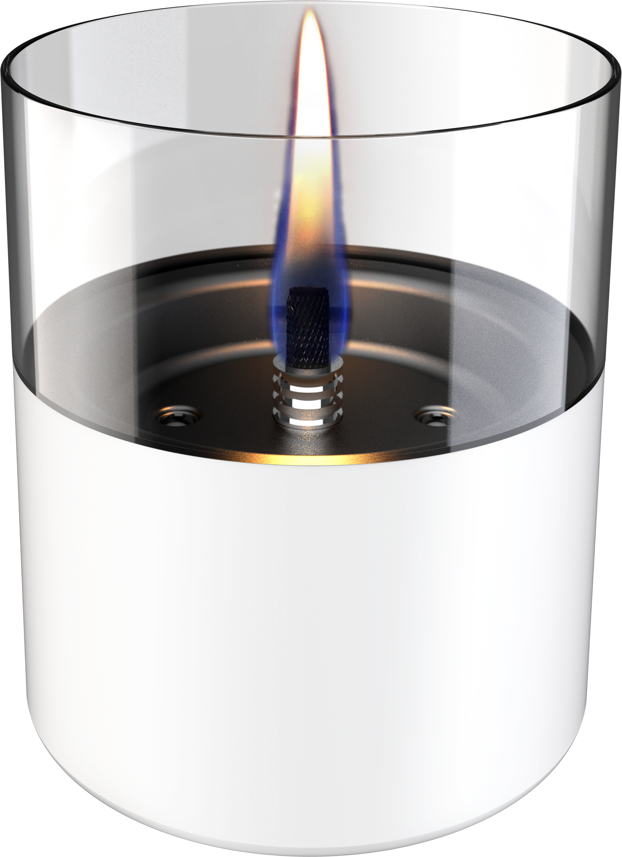 Tenderflame Lilly 10 White Glass - Einrichtung