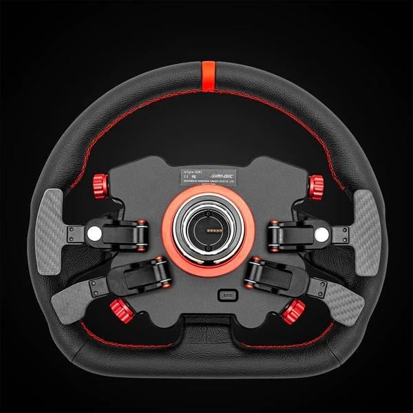 Simagic Gt1 D-shaped Steering Wheel GT Pro Hub(K) - Lenkrad - Gaming Zubehoer Gtpro-d(K)(Leather)