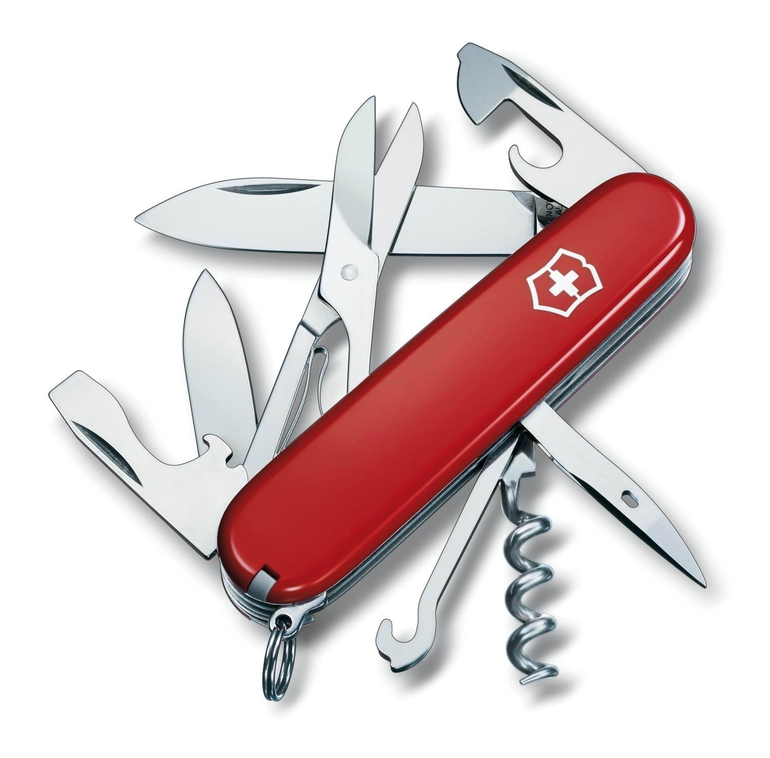 Victorinox Medium Pocket Knife Climber Red - Multifunktionswerkzeuge