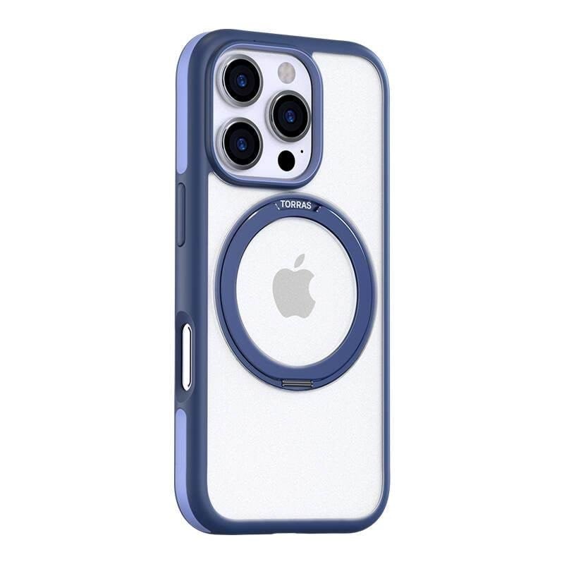 Torras Ostand R Fusion Case For Iphone 16 Pro Max (Blue) - Handys Cover Cases